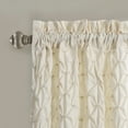 thumbnail image 6 of Lush Decor Bayview Window Curtain Panels White 54X63+2 Set, 6 of 11