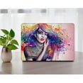 thumbnail image 3 of KSK KAISHEK Only Compatible MacBook Pro 15" Case 2015 - 2012 Released Model A1398, Plastic Hard Shell Cover, Portrait A 27, 3 of 5
