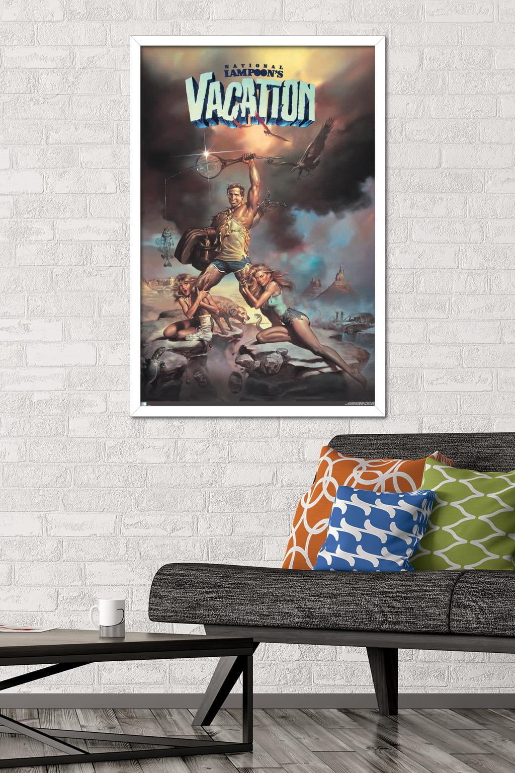 National Lampoon's Vacation - One Sheet Wall Poster, 22.375" x 34" Framed
