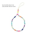 thumbnail image 4 of Phone Chain Hanging Beads Pendant Mobile Strap Lanyard Colorful Decoration Phone Cord Rope, 4 of 10