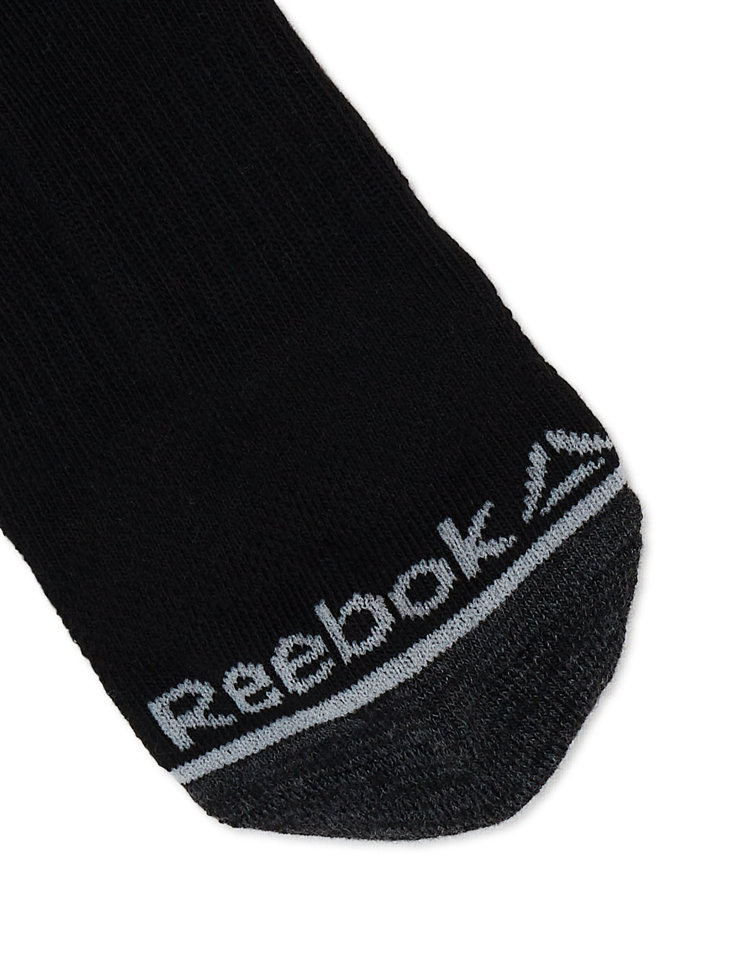 Reebok Men's Socks, Essentials Cushion Quarter Socks, 12-Pack, Sizes 10-13