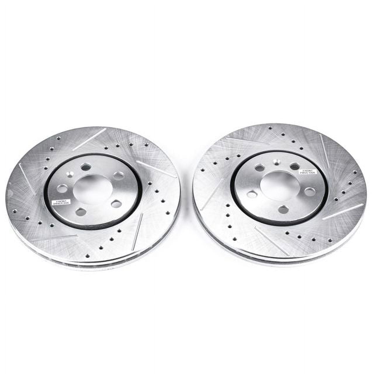Power Stop EBR482XPR Evolution Drilled & Slotted Rotors -Front Fits 1998 Volkswagen Jetta