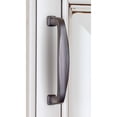 thumbnail image 3 of GlideRite  3.75-inch CC Satin Pewter Deco Cabinet Pulls (Pack of 10), 3 of 5