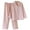 Pink, variant on BILIKEYU Women's Pure Cotton Yarn Dyed Pajamas with Long Sleeves And Cardigan, Fleece Pajamas Women, Lounge Sets for Women, Womens Loungewear Set