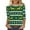 A111 Green, variant on Xdegoge Christmas Tops for Women 2025 Cute Snowman Crew Neck Vintage Blouses 3/4 Sleeve Winter Funny Top Trendy Party Casual Holiday Shirts