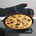 thumbnail image 7 of Bingfone Red Moon Shark Sailboat Print Oven Mitts Pot Holders Set 2 PCS for Kitchen for Cooking Grilling Baking BBQ Pot Holders Cook Essentials, 7 of 7