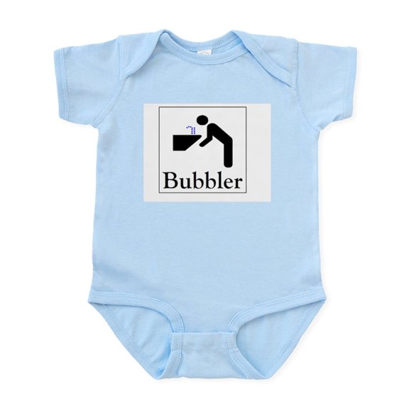 CafePress - Milwaukee Water Fountain Infant Bodysuit - Baby Light Bodysuit, Size Newborn - 24 Months