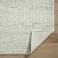 thumbnail image 6 of LR Home Isone Jesery Ivory/Gray Transitional Floral Polyester Blend Area Rug, 7'10" x 9'10", 6 of 9