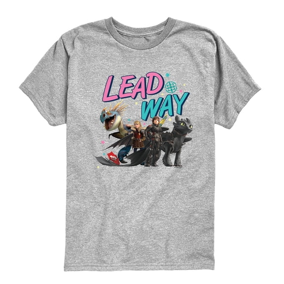 How to Train Your Dragon - Lead The Way - Youth Boys Short Sleeve Graphic T-Shirt