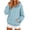 Light Blue #057, variant on 2026 Zip Up Hoodies for Women Fall Winter Casual Sweatshirts Zipper Oversized Lightweight Cute Jackets with Pockets , 2XL