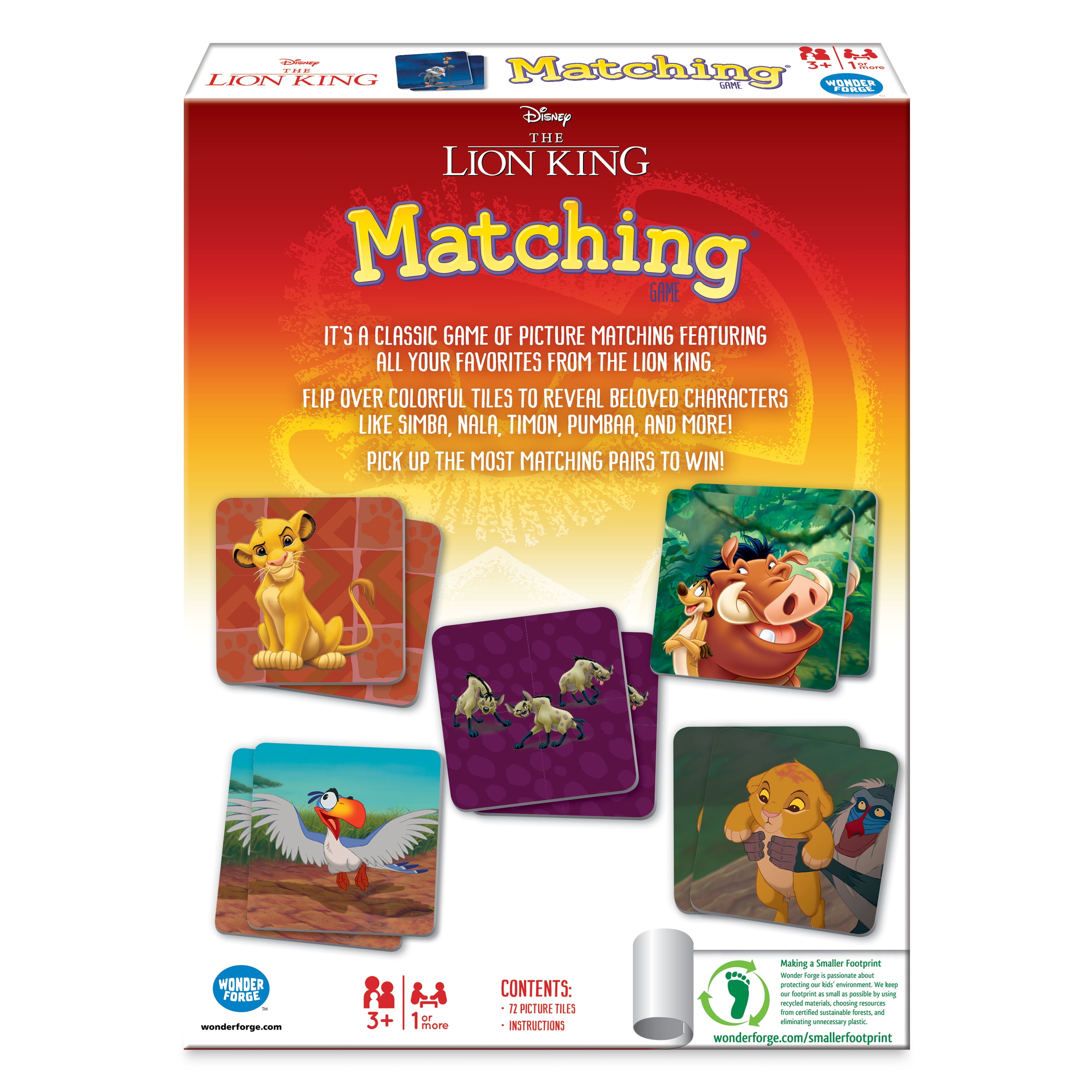 Disney The Lion King Board Game, for Families and Kids Ages 6 and Up 