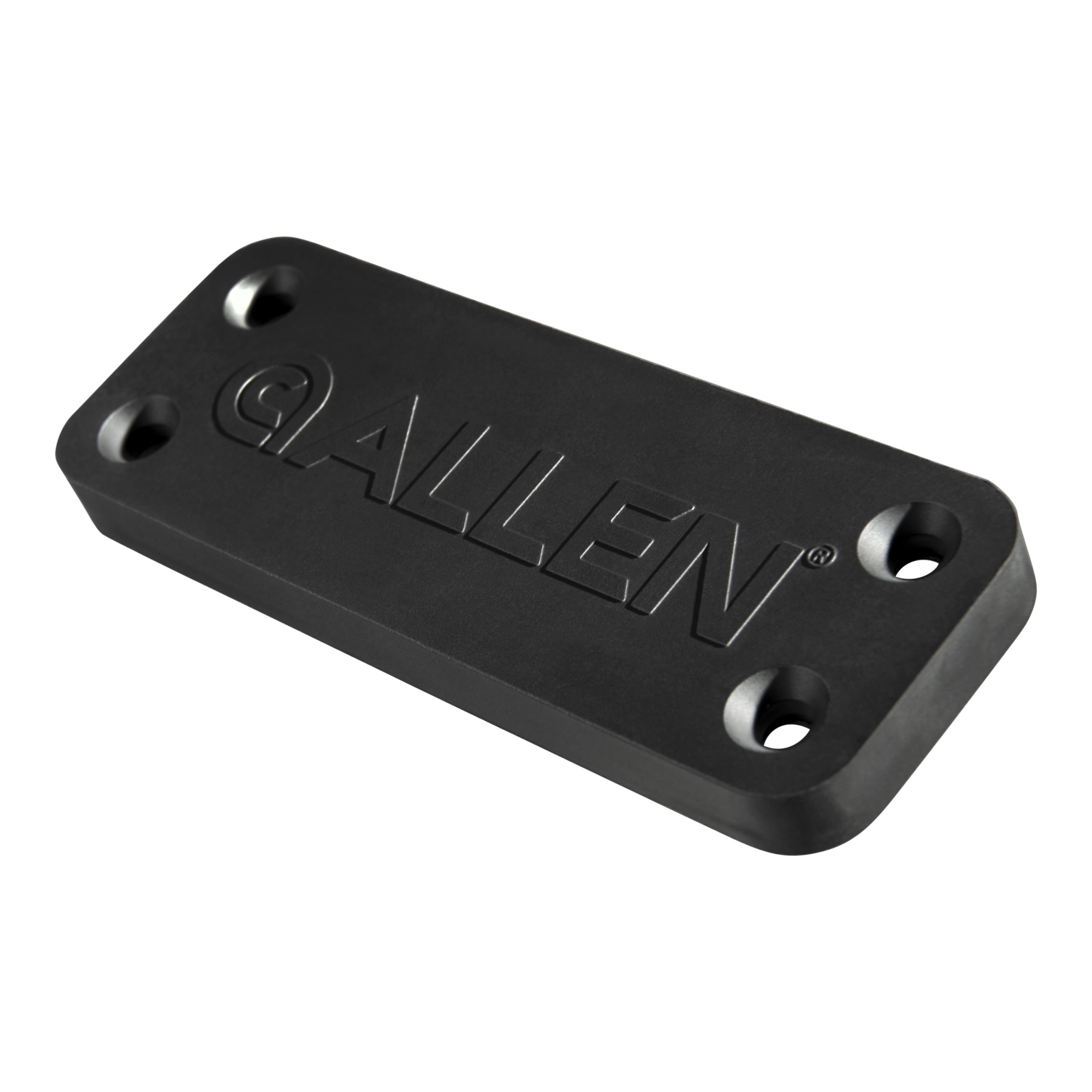 (4 pack) Allen Company Rubber Coated Magnetic Handgun Mount, 20 lbs., Black, Cast Metal, Magnet, Pistol Gun Case Magnet