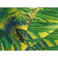 thumbnail image 4 of Ambesonne Plant Quilted Bedspread Set 3 Pcs, Exotic Leaves Watercolor, Queen Size, Multicolor, 4 of 5