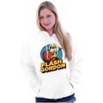 thumbnail image 3 of Flash Gordon Vintage Space Comic Hero Unisex Plus Size Hoodie Brisco Brands 4X, 3 of 6