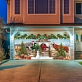 thumbnail image 3 of JJKBVCLO Holiday Cheer Garage Festive Christmas Banner With Bright Colors Festive Design Perfect For Auto Enthusiasts Home Garages Easy Hanging Durable Material, 3 of 3