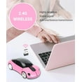 thumbnail image 2 of ZOUSSIQI 2.4G Cordless Mouse, Car Mouse Wireless Mouse with USB Receiver, Optical Positioning, Smart Power Saving, Sports Car Shaped Mouse for Laptop PC Computer Desktop CA919-27558, 2 of 9