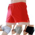 thumbnail image 3 of Men Breathable Comfy Cotton Boxer Briefs Shorts Solid Color Underpants Underwear, 3 of 6