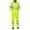 Green, variant on Cameland Work Overalls Hooded Drawstring Wear-resistant Reflective Zipper Pockets Loose Safety Worker Coveralls Mechcanic Jumpsuit Auto Repairmen Dust-proof Working Uniform
