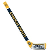 WinCraft  Quinnipiac Bobcats 2023 NCAA Men's Ice Hockey National Champions Mini Wood Hockey Stick