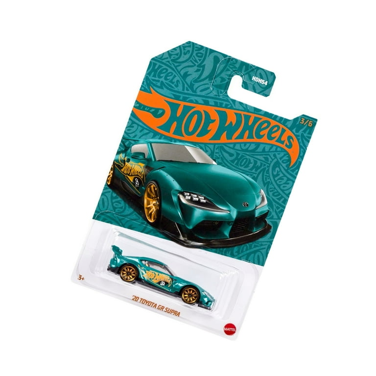 20' Hot Wheels Vintage Turquoise & Copper Play Vehicle, Toyota GR