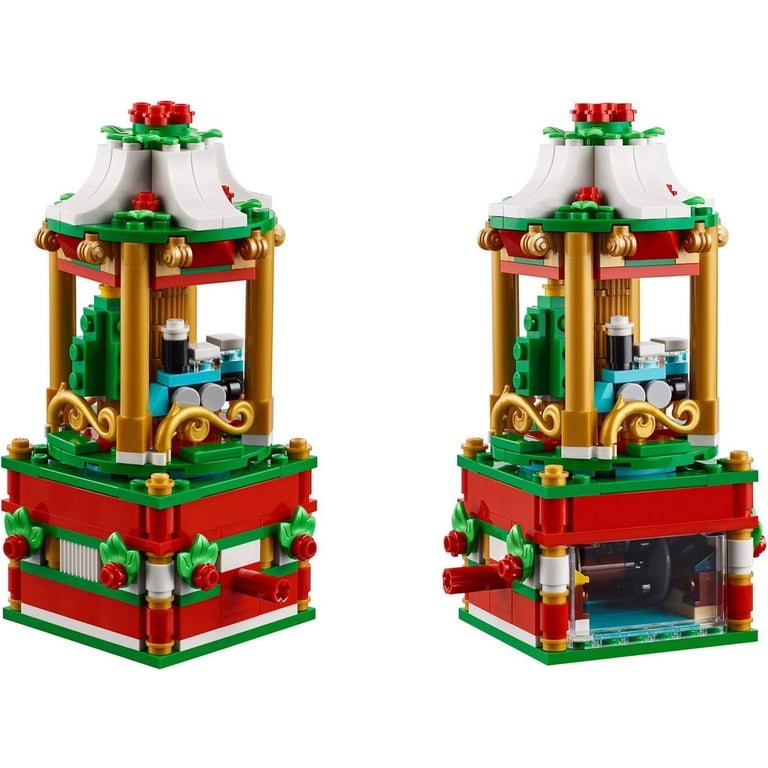 Seasonal Christmas Carousel Set LEGO 40293 - Walmart.com
