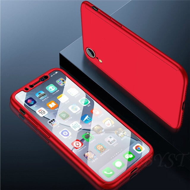 360 funda completa a prueba de golpes para iPhone 13 Pro Max 11 12 Pro XS Max funda iPhone 7 8 6S Plus SE 2022 XR Protector de pantalla Tan Jianjun unisex