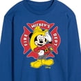 thumbnail image 3 of Disney - Firefighter Mickey - Fire Dept. At Your Service - Men's Long Sleeve T-Shirt, 3 of 5