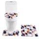 thumbnail image 1 of Alfombrilla de baño Vhermosa suave antideslizante forma de U estampado de franela, 1 of 8