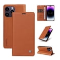 thumbnail image 2 of Funda para iPhone 15 Pro Max Estuche de Cuero PU Tipo Cartera con Ranuras para Tarjetas y Cierre Magnético, 2 of 5