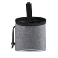 thumbnail image 2 of CheAAlet Outdoor Pet Snack Bag - Dog Treat Training Pouch with Efficient Storage, Durable Polyester Fibre, Reflective Tape for Safety - Gray, 2 of 6