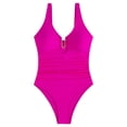 thumbnail image 3 of WILLBEST Traje de Baño Para Mujer Con Pliegues Fruncidos En Forma de U, E y Favorecedor., 3 of 5