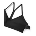 thumbnail image 6 of CRZ YOGA Butterluxe Ruched Sports Bras for Women V Neck  Y Back Wireless Padded Yoga Crop Top, 6 of 6