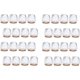 thumbnail image 1 of Cojines de silicona CHAO para muebles 32 piezas fundas para patas de silla 12-16 MM transparente, 1 of 5
