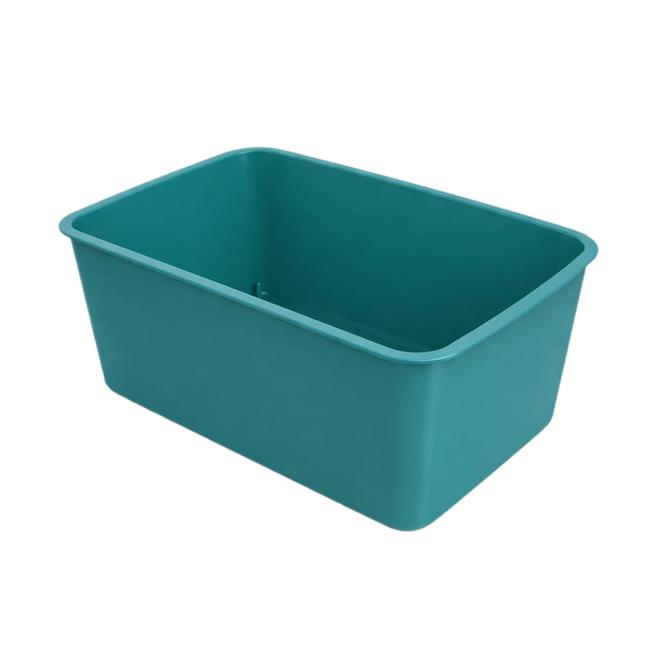 Pen+Gear Cubby Bin, 12.27 x 7.96 x 5.12 in, Turquoise Sky, 8-Pack