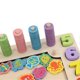 thumbnail image 2 of Clip Bead Fishing Board Wooden Educational Magnet Puzzle Fishing Clip Game Board Toy for Children, 2 of 4