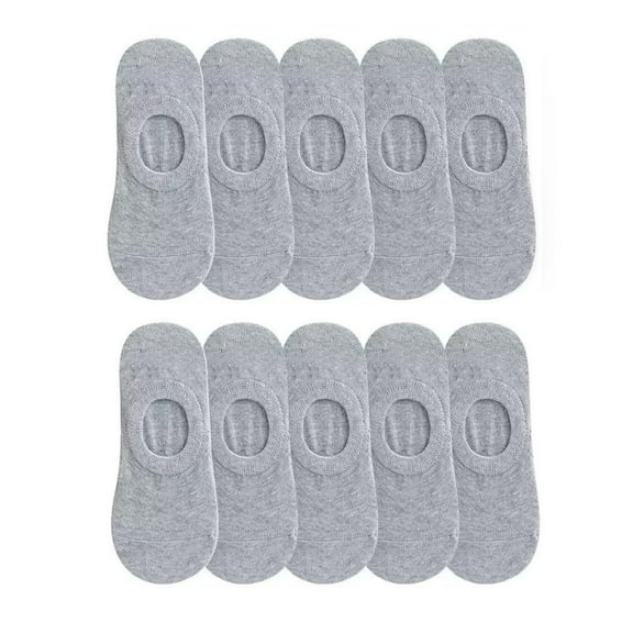 Akiihool Women's Socks Low Cut Womens No Show Socks Ankle Socks Cushioned Running Low Cut (Grey,One Size)