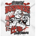 thumbnail image 2 of Cool Urban Popeye Strictly Business Men's Big & Tall Crewneck Graphic Tee Brisco Brands 4X, 2 of 5