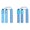 Sky Blue with Watermelon Red+ sky blue, variant on Kids Jump Ropes,Adjustable Soft Skipping Rope, Kids Fitness Equipment with Foam Handles for Kids - Sky Blue with Watermelon Red+ sky blue