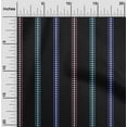 thumbnail image 2 of oneOone Viscose Chiffon Medium Blue Fabric Geometrical Stripes Sewing Material Print Fabric By The Yard 42 Inch Wide, 2 of 4