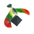 thumbnail image 4 of Pájaro , águila , modelo de águila de escritorio, accesorio educativo novedoso con soporte de pirámide, juguete de águila en Rojo grande, 4 of 8
