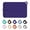 Purplish blue, variant on JOUALY Dog Food Mat- Silicone Pet Placemat for Food and Water - 18" x 12" Pet Feeding Mats with Residue Collection Pocket - Waterproof Dog Cat Bowl Mat with High Edges to Prevent Water Food Spills