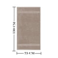 thumbnail image 3 of Toalla Segovia Medio Baño 75cm X 130cm Café, 3 of 4