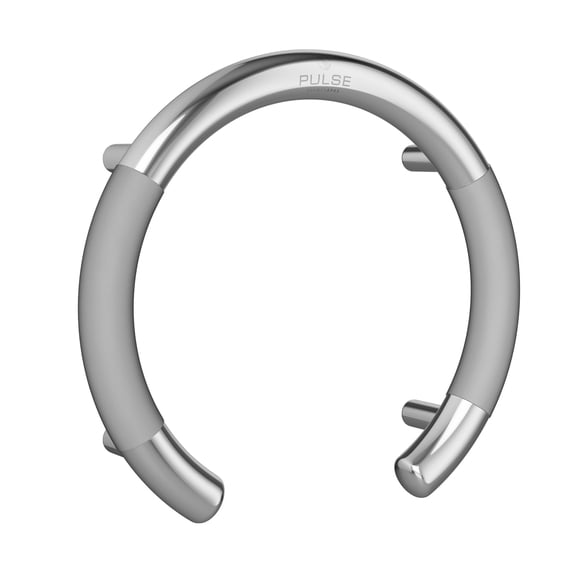 ErgoValveBar Ergonomic Soft Grip 32mm Diameter ADA Compliant 300 lb Weight Capacity Polished Stainless Steel