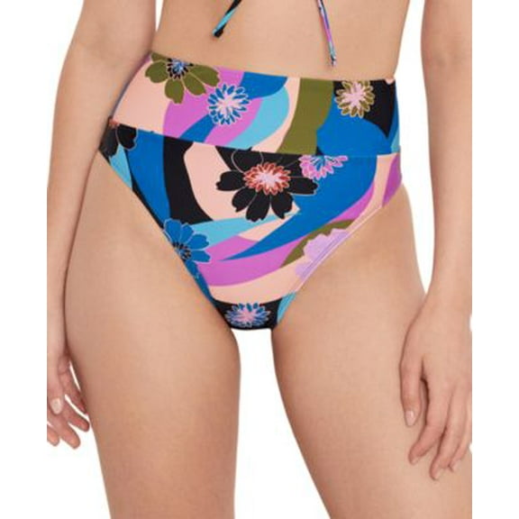 Salt Cove Womens Blooming Wave High-Wai Multi S