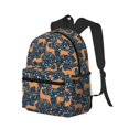 thumbnail image 2 of Picia Reindeer Large Capacity Backpack Classic Style Backpack Casual Backpack Water-Resistant School Work Travel Outdoor Backpack, 2 of 8