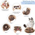thumbnail image 2 of Kitten Curl, Kitty Kurlz Cat Toy, Kitty Curls Cat Toy, Magic Organ Cat Scratcher, Foldable Recyclable Cat Accordion Toy,2pcs, 2 of 7