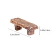 thumbnail image 2 of IFANLANDOR 3Pcs Mini House Bench Assorted Color Small Bench for Outdoor Garden, 2 of 7