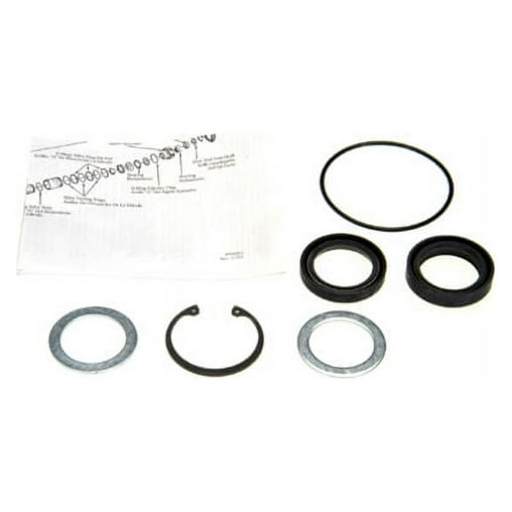 Steering Gear Pitman Shaft Seal Kit - Compatible with 1964 - 1987 Chevy El Camino 1965 1966 1967 1968 1969 1970 1971 1972 1973 1974 1975 1976 1977 1978 1979 1980 1981 1982 1983 1984 1985 1986