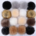 thumbnail image 2 of 1 unidad de pompones para sombreros, bola de pelo, creatividad decorativa, manualidades DIY para manualidades, pompón, accesorios de piel sintética para juguetes Tan Jianjun unisex, 2 of 2