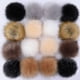 thumbnail image 2 of 1 unidad de pompones para sombreros, bola de pelo, creatividad decorativa, manualidades DIY para manualidades, pompón, accesorios de piel sintética para juguetes Tan Jianjun  unisex, 2 of 2